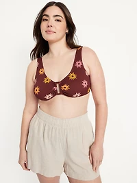 Textured Swim Top