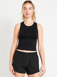 Fluid Seamless Fitted Crop Tank Top