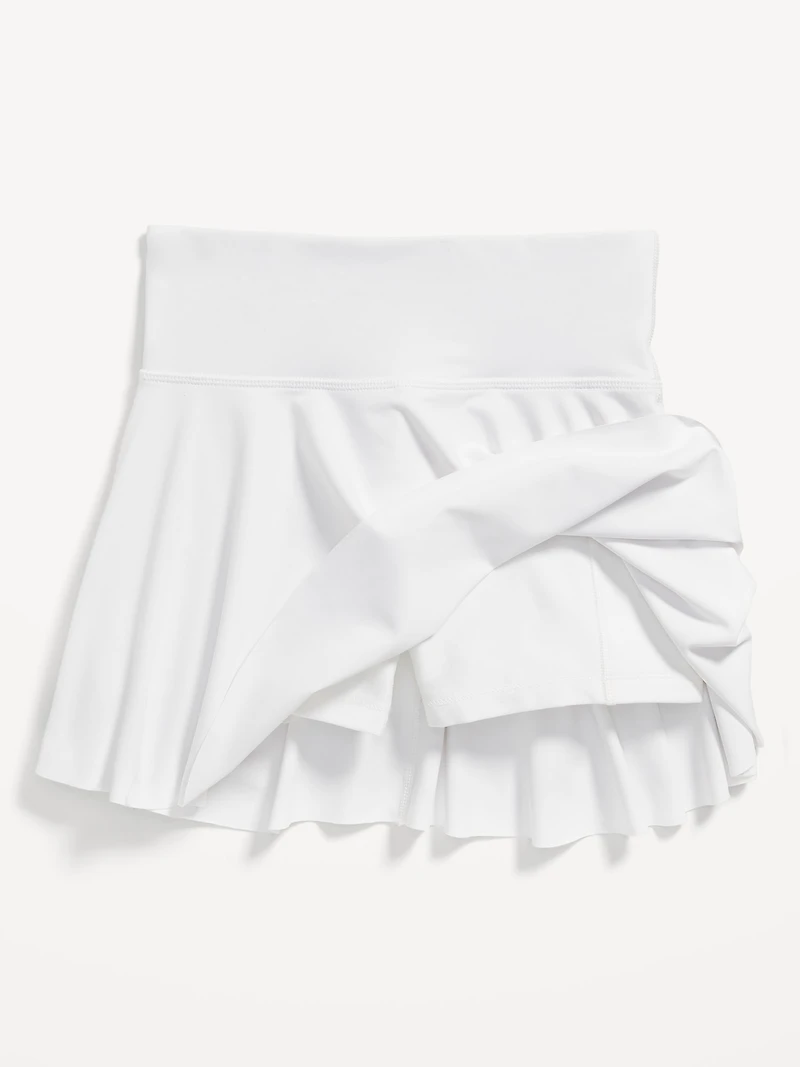 High-Waisted PowerSoft Skort for Girls