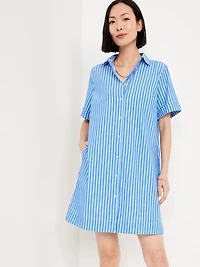 Mini Shirt Dress