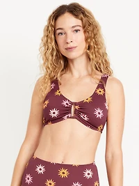 Textured Swim Top