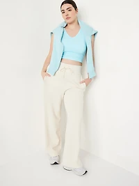 Exhale Seamless V-Neck Rib Tank