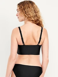 Matte Longline Balconette Swim Top