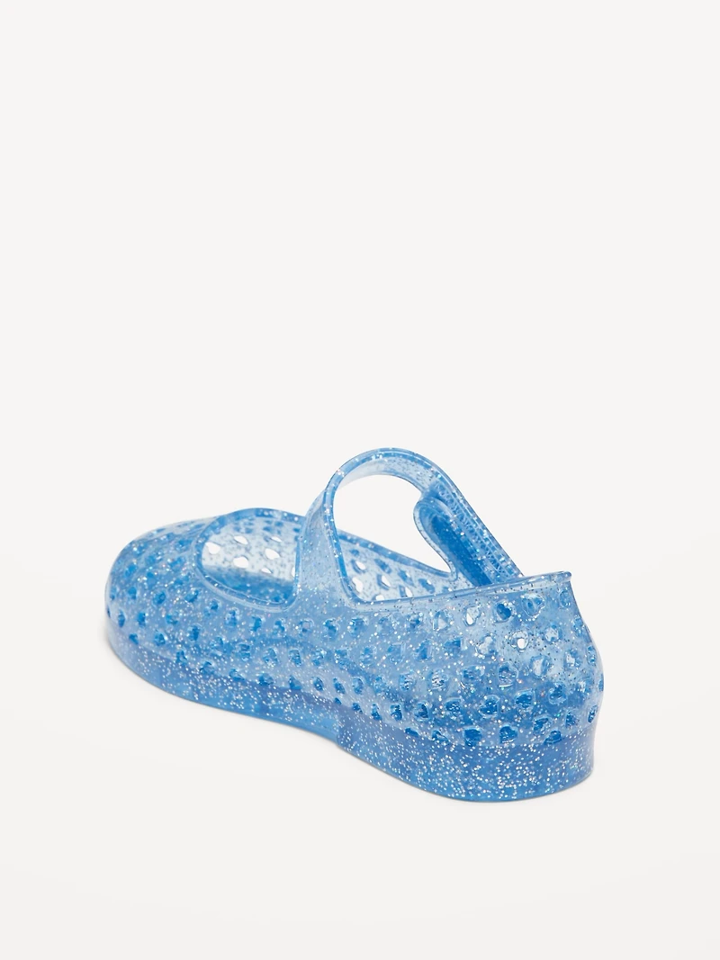 Fruity Scented Jelly Mary-Jane Flats for Toddler Girls