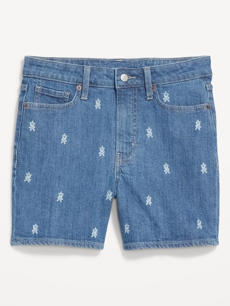 High-Waisted OG Jean Shorts -- 5-inch inseam