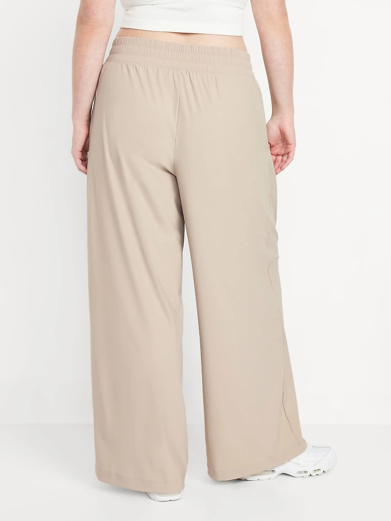 Extra High-Waisted SleekTech Pleated Trousers