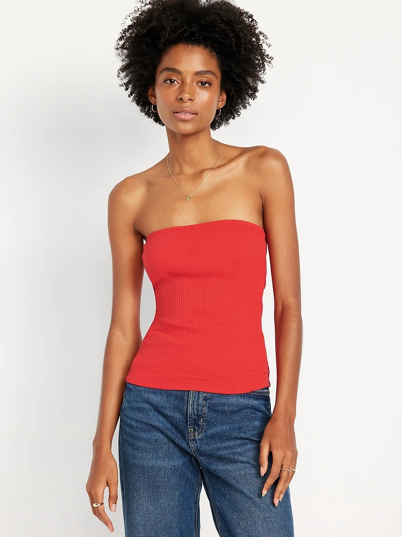 Ribbed Tube Top