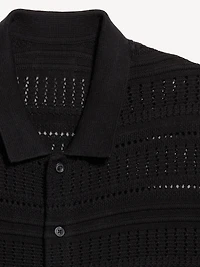 Open-Stitch Sweater