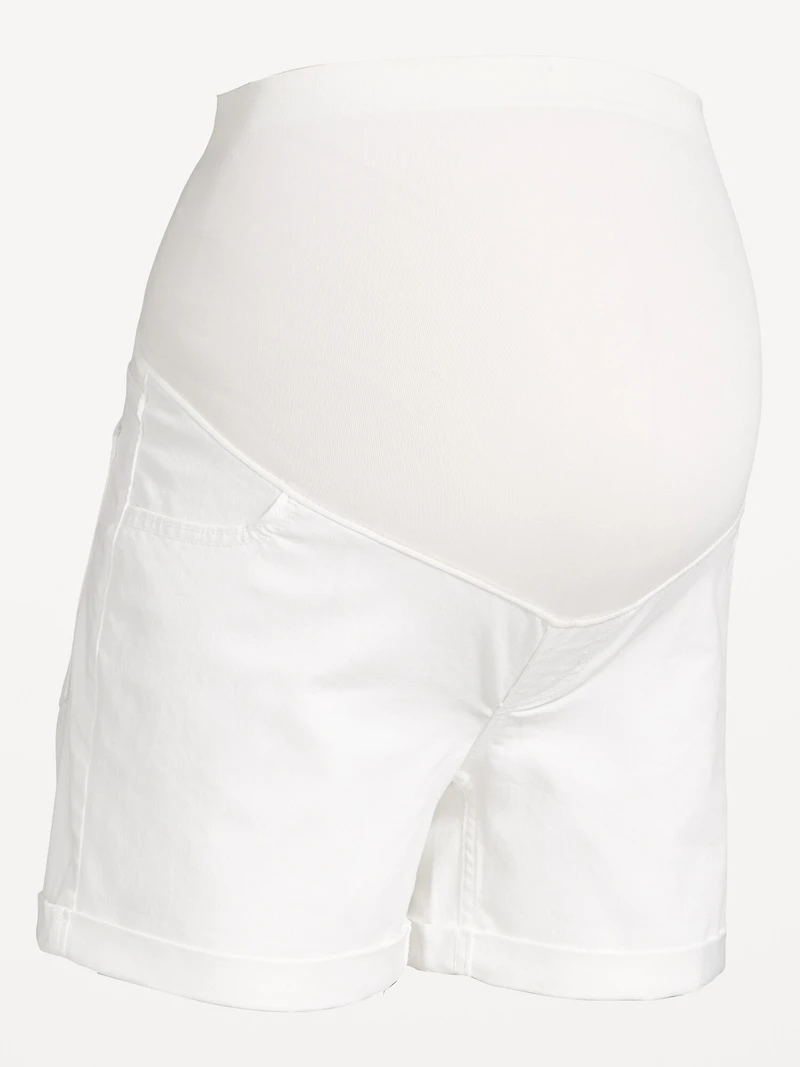Short OG WOW à panneau couvrant de maternité, entrejambe 12,5 cm