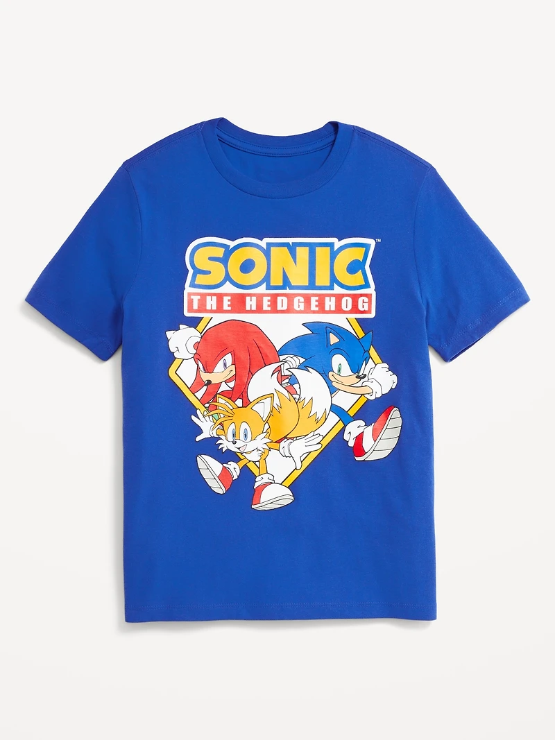 Sonic The Hedgehog™ Gender-Neutral Graphic T-Shirt for Kids