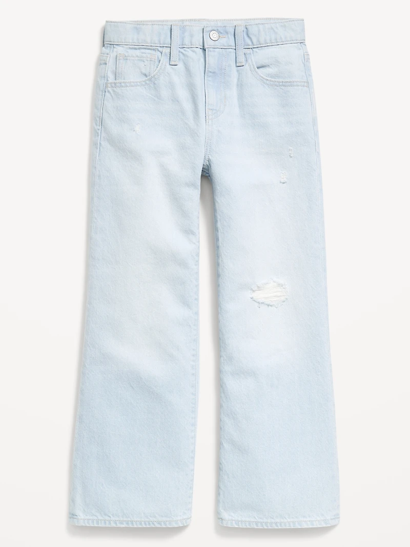 Baggy Wide-Leg Jeans for Girls