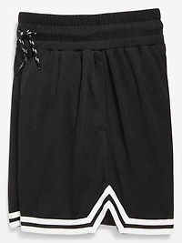 High-Waisted Mesh Basketball Shorts for Girls