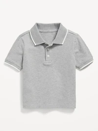 Short-Sleeve Pique Polo Shirt for Toddler Boys