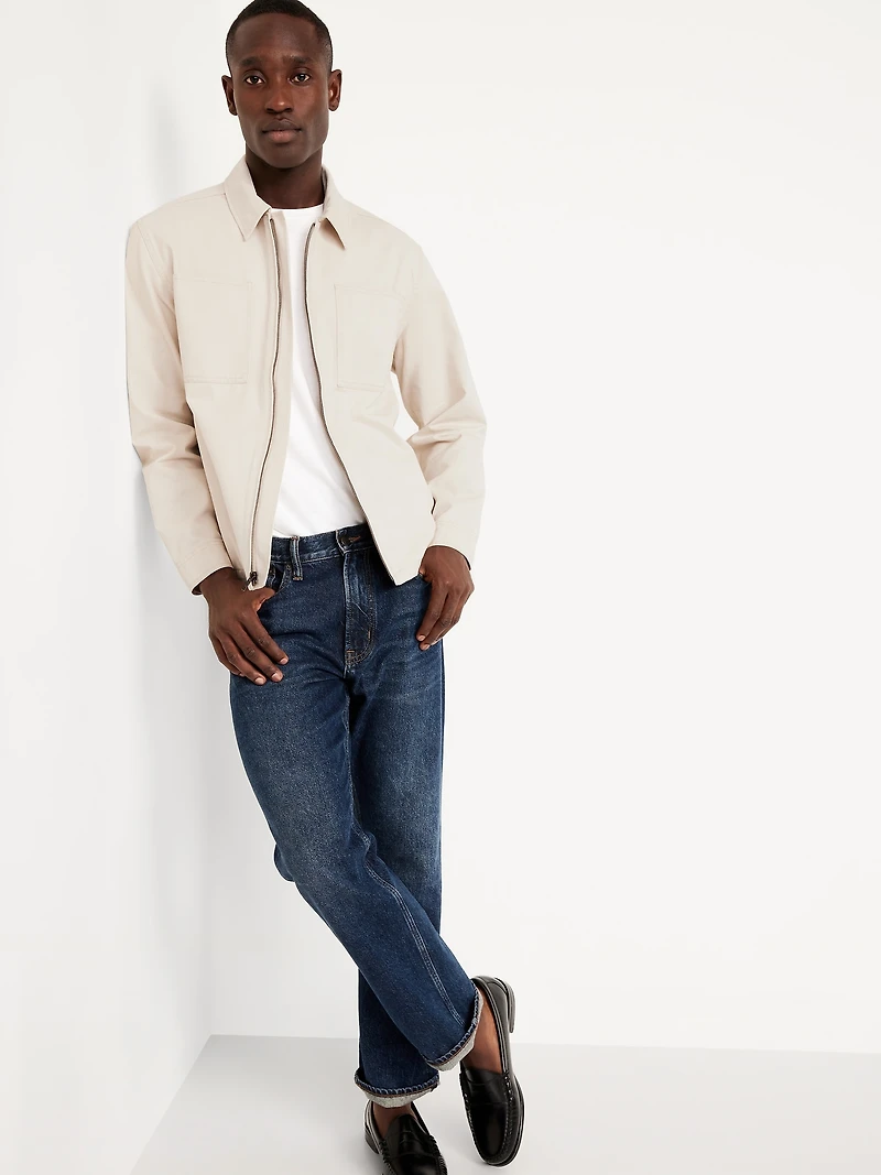 Workwear Zip Shacket