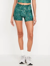 High-Waisted PowerSoft Biker Shorts - 4-inch inseam