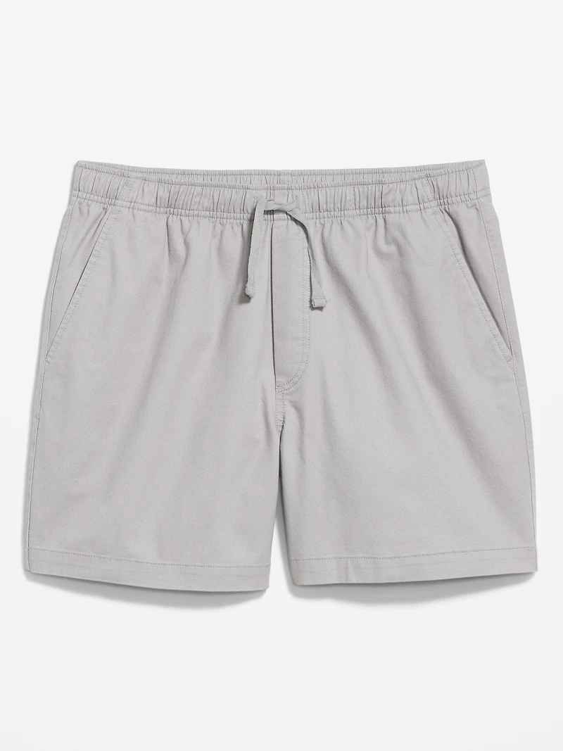 Twill Jogger Shorts -- 5-inch inseam