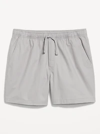 Twill Jogger Shorts -- 5-inch inseam