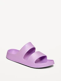Double-Strap Slide Sandals for Girls