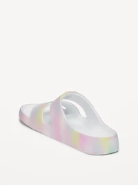 Double-Strap Slide Sandals for Girls