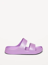 Double-Strap Slide Sandals for Girls