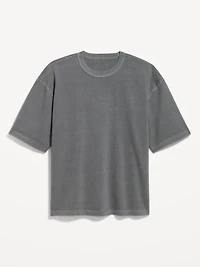 Garment-Dyed Cropped T-Shirt