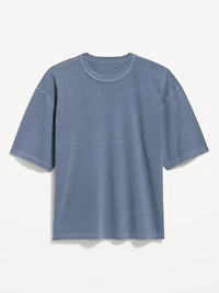 Garment-Dyed Cropped T-Shirt