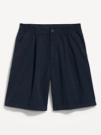 Baggy Bermuda Shorts -- 9-inch inseam
