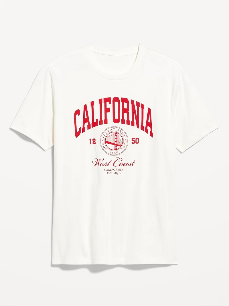 Crew-Neck Graphic T-Shirt