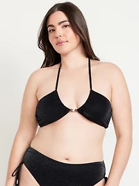 Ruched Bikini Swim Top