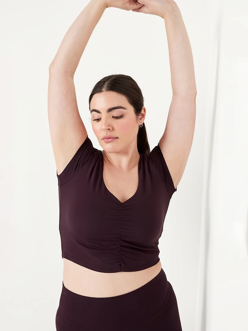 Light Support StudioSmooth Crop Top