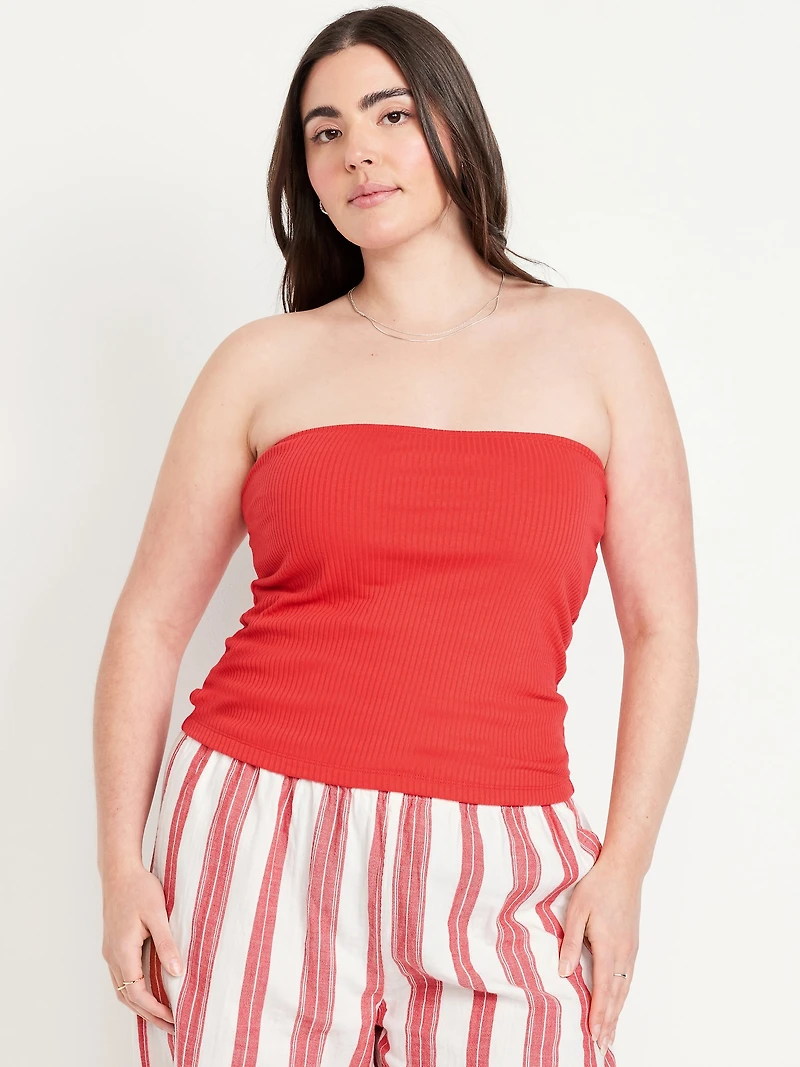Ribbed Tube Top
