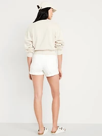 High-Waisted Wow Jean Shorts -- 3-inch inseam