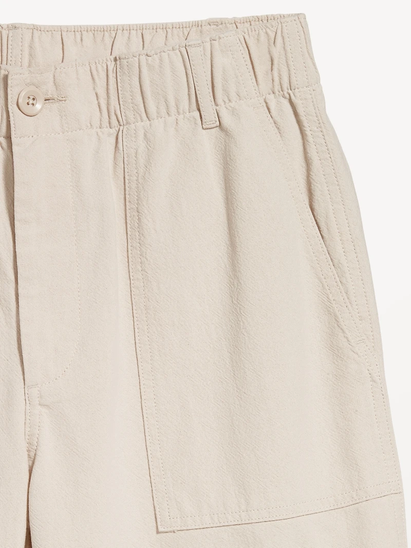 Crepe Workwear Shorts - 7-inch inseam