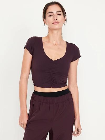 Light Support StudioSmooth Crop Top
