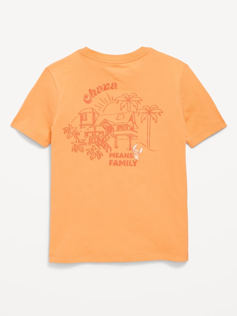 Disney© Lilo & Stitch Gender-Neutral Graphic T-Shirt for Kids