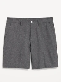 Textured Tech Chino Shorts -- 8-inch inseam