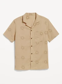 Short-Sleeve Camp Shirt