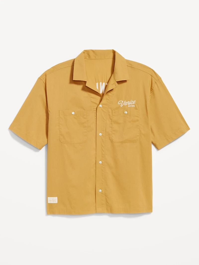 Cropped Utility Shirt