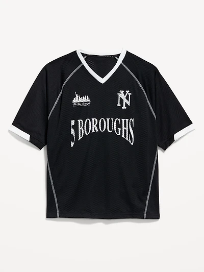 Mesh Graphic T-Shirt