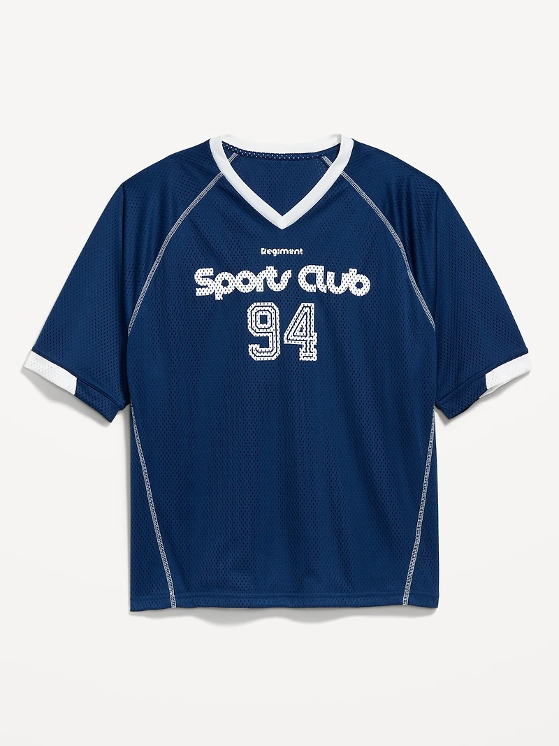 Mesh Graphic T-Shirt