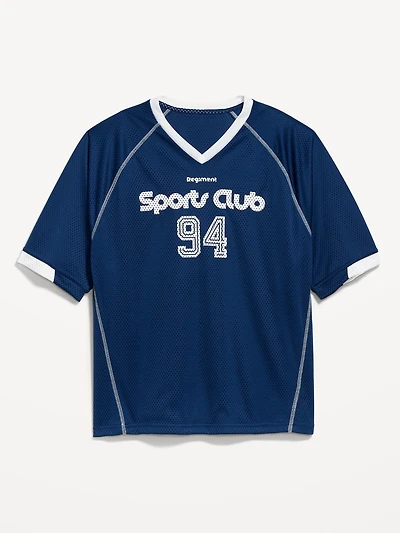 Mesh Graphic T-Shirt