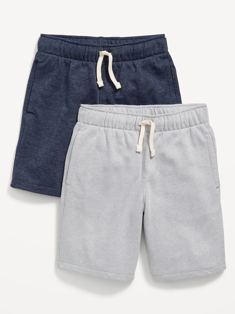 2-Pack Fleece Jogger Shorts for Boys