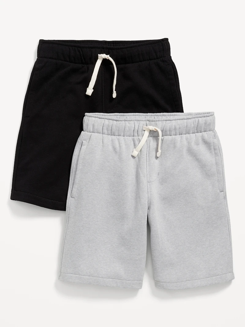 2-Pack Fleece Jogger Shorts for Boys