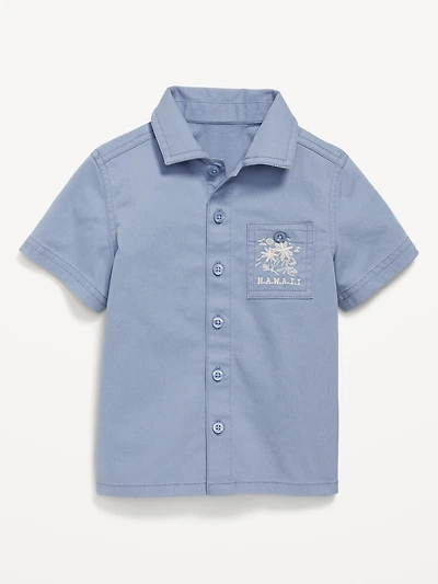 Short-Sleeve Shirt for Toddler Boys