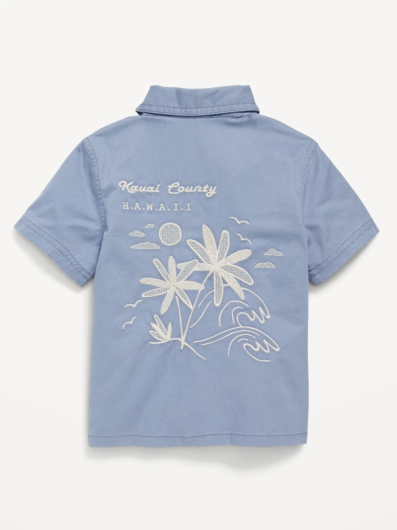 Short-Sleeve Shirt for Toddler Boys