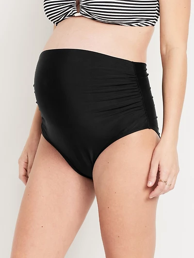 Culotte de baignade à taille haute maternité