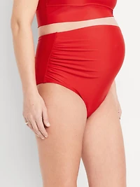 Culotte de baignade à taille haute maternité