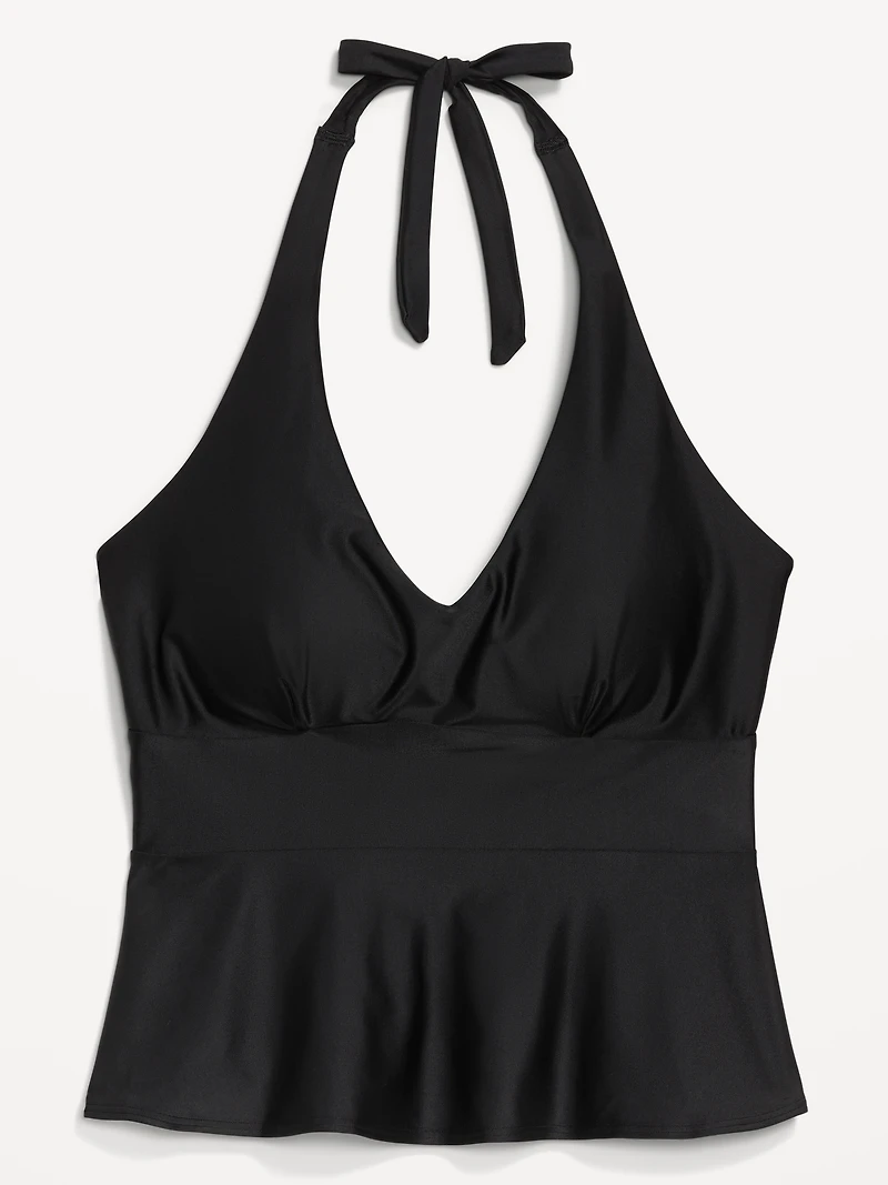 Matte Tankini Swim Top