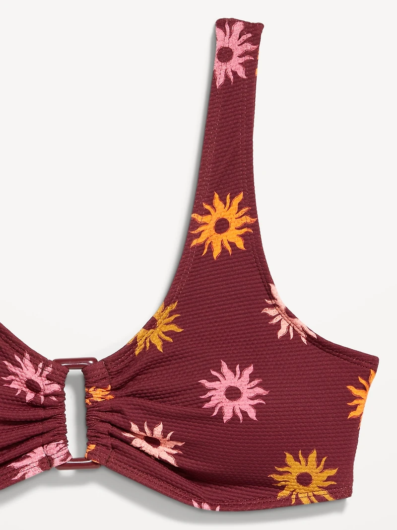 Textured Swim Top