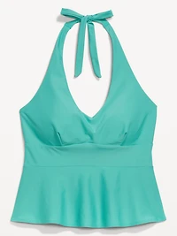 Matte Tankini Swim Top